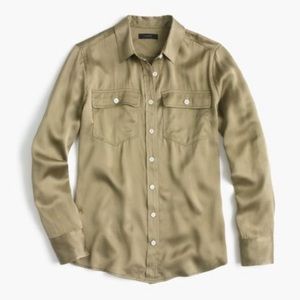 J. Crew Silk Shirt